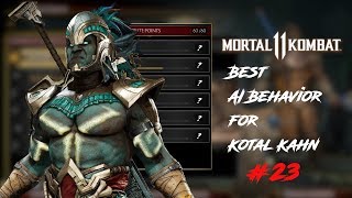 Best AI Behavior for Kotal Kahn | Mortal Kombat 11