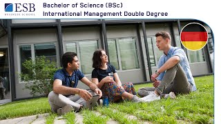 Bachelor of Science International Management Double Degree studieren an der ESB Business School