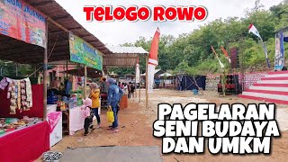 PAGELARAN SENI BUDAYA DAN UMKM DESA SUMBEREJO DI TELOGO ROWO