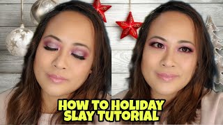 How to Holiday Slay tutorial ft. Morphe x Jaclyn Hill Vol2 Palette, UD Vice | ysay dale