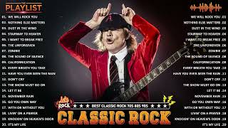 Classic Rock 70s 80s 90s || Rolling Stones ,CCR, The Beatles, The Who, Bon Jovi, ACDC