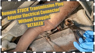 Remove Stuck Transmission Plug Adapter With EXTRA Tips DETAILED