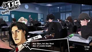 Persona 5 - All School Test - Exam Answers in May (English)