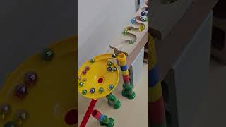 Marble Run Race ASMR HABA wave slope part42 #marblerun #マーブルラン