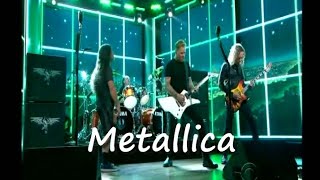 Metallica  - For Whom  The Bell Tolls 11-20-15 Late Show