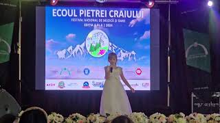 Anastasia Nectaria Șabliovschi - Ecoul Grupei - Festivalul ,,Ecoul Pietrei Craiului"