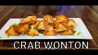 Crab Wonton (Wontons rellenos de cangrejo)