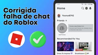 Como corrigir falha no chat móvel do Roblox ||  Falha no chat móvel Roblox