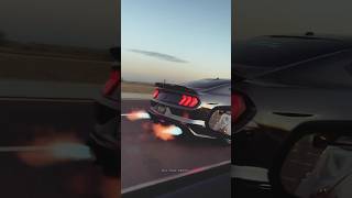 mustang gt throwing flames troll face edit by k.k car edits #viral #shorts