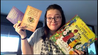 rileggo i libri extra di harry potter | vlog