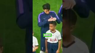 A humildade de Heung Min Son.