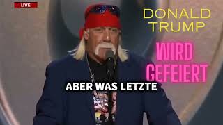 Wahnsinns Rede für Trump #Hulk Hogan, #trump #usa #2024elections