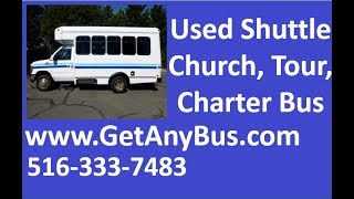 Used passenger buses for sale in Texas | Call 844-612-7122 | 2010 Ford E350 Non-CDL Bus