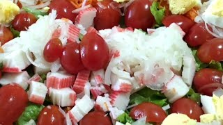 PERCA PESO COM ESSA SALADA REFRESCANTE, COLORIDA E SAUDÁVEL! #alimentacaosaudavel