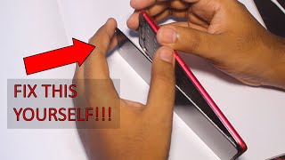 How to Glue Smartphone SCREEN that Fell off back on Frame!! EASY FIX!