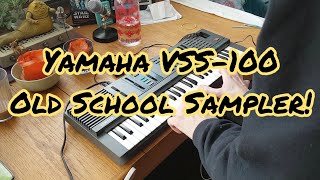 Yamaha VSS-100 Old School Sampler 80s dawless jam *no talk* keyboard retro vintage vibes