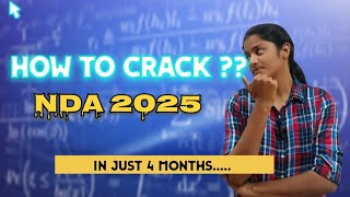 Is it possible to master nda maths in just 4 months??||NDA-1-2025