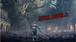 Dark Souls III - Curse-Rotted Greatwood boss (soul level 1)