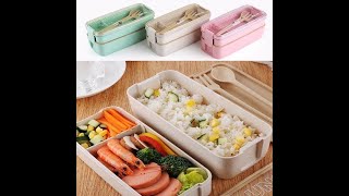 3 Layers Bento Lunch Box For Men Women