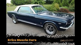 1966 Mustang SOLD @ Eric's Muscle Cars