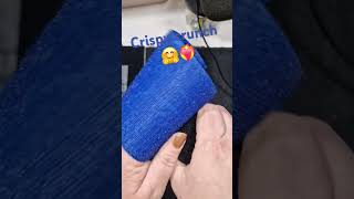 2084#asmr #crispy #velcro #blue #doublesidet #sticky #satisfying