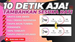 Gratis Sepuasnya!🔥 Cara Menambahkan Followers Instagram Gratis Permanen 2023