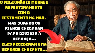 TRIỆU PHÚ QUA ĐỜI ĐỘT NGỘT KHI ĐANG CẦM DI CHÚC TRÊN TAY. NHƯNG KHI CÁC CON ĐẾN CHIA TÀI SẢN THỪA KẾ