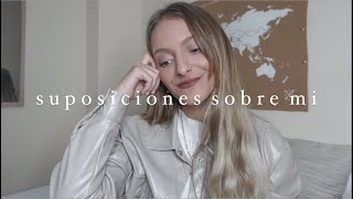 suposiciones sobre mi | ¿rica? ¿real? ¿directa? ¿extrovertida? #vlogmas9