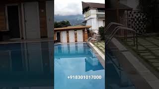 Munnar poolvilla💙 #munnar #poolvilla #shorts #privatevilla #workation #travel #holiday #travelkerala