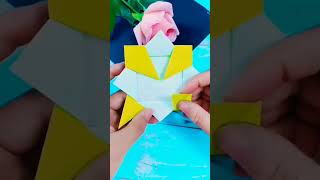 @Dishas_Creations| Handmade Card|#cardmaking #greetingcard#shorts#trending #diy#origami❤️