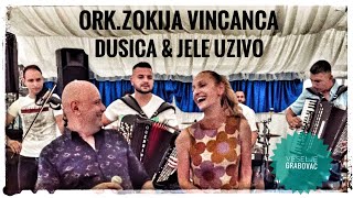 Dusica Stevanovic & Jele Ork. Zokija Vincanca Grabovac veselje uzivo(Maksimovic)