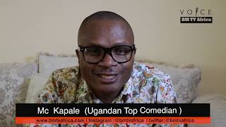 Ugandan Comedian Mc Kapale   shout out BM TV Africa