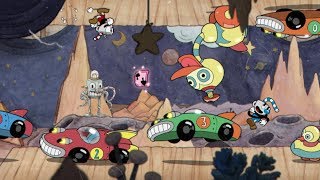 Cuphead Tutorial, Run 'n' Gun, and Boss Fight gameplay