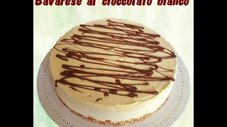 Bavarese al cioccolato bianco