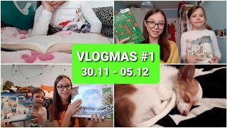 KSIĘGA WYZWAŃ DASHA I LILY, GREENGLASS HOUSE I SEGMENT INFORMACYJNY - VLOGMAS #1 z moją siostrą!