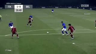 Italië 2-2 België | UEFA Nations League - GAMEPLAY PES 2021