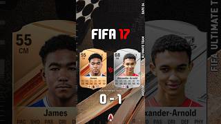 Reece James VS Trent Alexander-Arnold FIFA EVOLUTION #eafc24 #fifa #football #shorts #austor