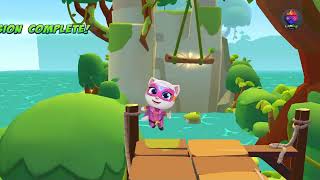 Talking Tom Hero Dash-2024|TSpecial Events #TalkingAngela (iOS, Android Gameplay)|Part-4|FHD