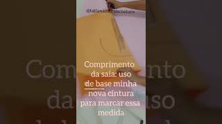 🔸️Modelagem p/saia godê roda inteira! #diy  #costura#dicasdecostura#costuraparainiciantes