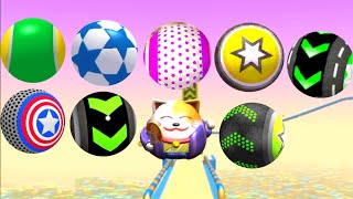 Going Balls VS Rolling Ball Adventure,Action Ball,Sky Balls BIG UPDATE Max SpeedRun Tiktok Game ctsg