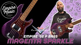 It's GONE!!!! Empire 58 Precision Bass Magenta Sparkle - EMPIRE MUSIC