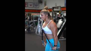 Ida Hot Fitness Model Hot Workout At Gym