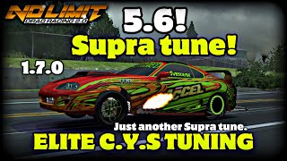 5.6! Supra tune. No limit drag racing 2.0 1.7.0 (Read description) (fastest Supra’s)