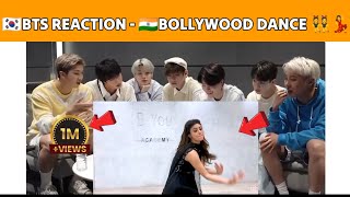 🇰🇷BTS Reaction To ➡ 🇮🇳 Bollywood Dance Song | BTS Reaction To Indian Song