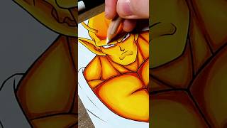 Drawing Orange Piccolo 🔥🐉 Dragon Ball Super: Super Hero #shorts #dragonball #piccolo