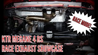 KTR Megane 4 RS Race Exhaust Showcase