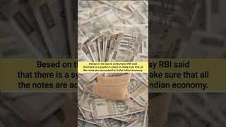 The RBI Denies Claims of  Missing Rs. 500 Notes. #shorts #reels #economy  @MindMagnet2023