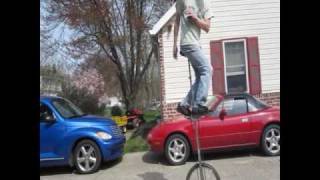 Unicycle tricks