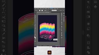 Astuce illustrator #illustrator #illustratortutorial #design #logo #degrade