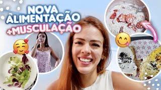 O QUE EU COMO EM UM DIA PARA DEFINIÇÃO MUSCULAR | ROTINA SAUDÁVEL E TREINO